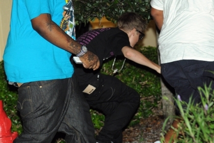  - 2011 Justin And Sean Kingston At Selena Concert July 28th