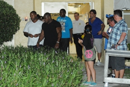  - 2011 Justin And Sean Kingston At Selena Concert July 28th