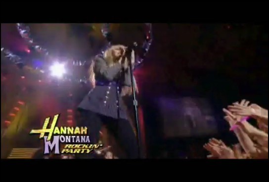 bscap0125 - Hannah Montana Bigger Than Us Music Video