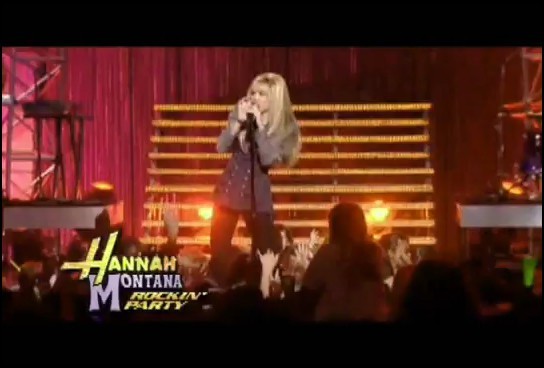 bscap0153 - Hannah Montana Bigger Than Us Music Video