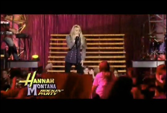 bscap0166 - Hannah Montana Bigger Than Us Music Video