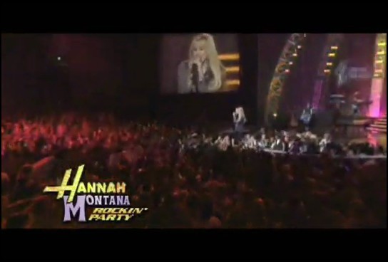 bscap0172 - Hannah Montana Bigger Than Us Music Video