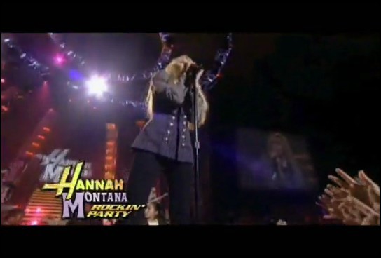bscap0180 - Hannah Montana Bigger Than Us Music Video