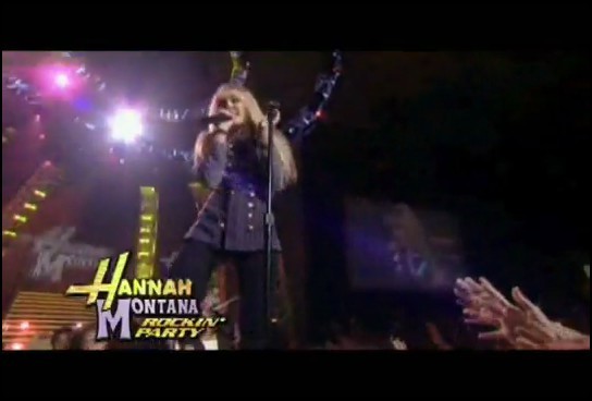 bscap0182 - Hannah Montana Bigger Than Us Music Video