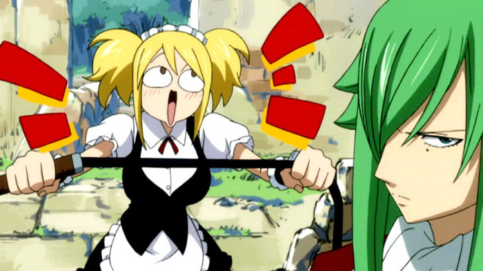 Fake_Lucy_funny_face - club fairy tail