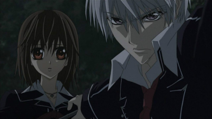 zero and yuuki - Vampire Knight