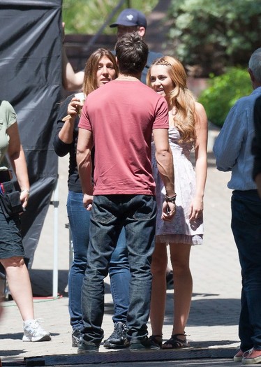010 - 0-0On The Set At The Ucla Campus In Los Angeles