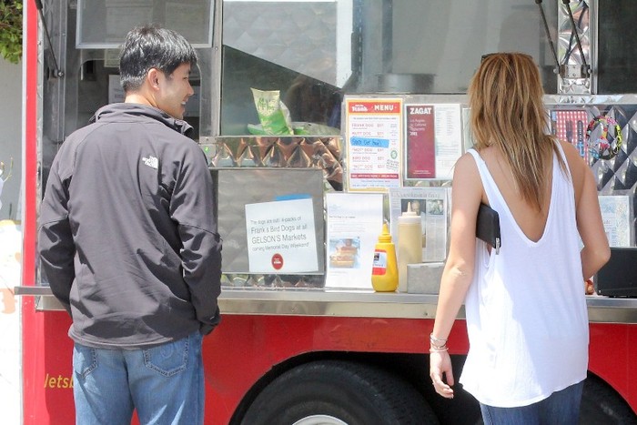 004 - 0-0At A Trendy Food Truck With Tish In Culver City