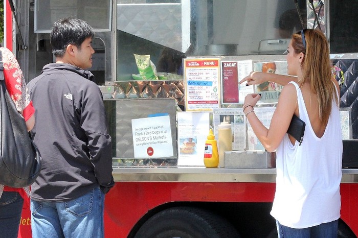 005 - 0-0At A Trendy Food Truck With Tish In Culver City