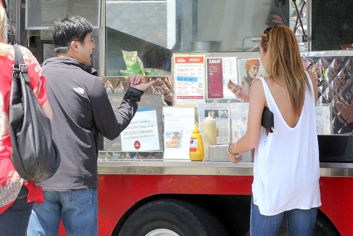 007 - 0-0At A Trendy Food Truck With Tish In Culver City