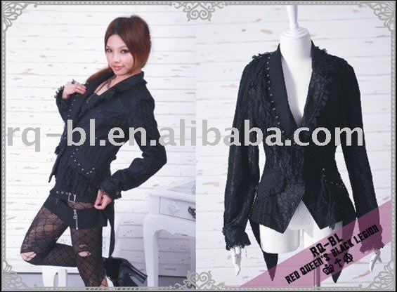 Gothic_punk_lolita_fashion_Jacket_21048BK_from - 0Style0