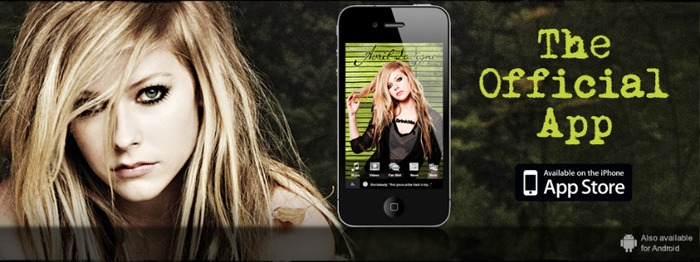 Avril_MobileApp_Jumbotron - My idol
