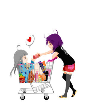Shopping_Cart_by_Iris_Zeible