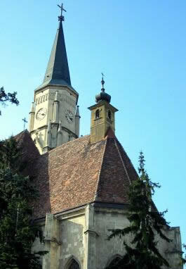 Biserica Sf. Mihail-cea mai mare constructe gotica din Cluj - Cluj-Napoca