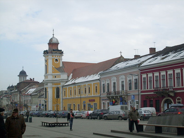 Bulevardul Eroilor si Catedrala Greco-Catolica - Cluj-Napoca