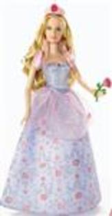 Mattel - Barbie Papusa Barbie in Frumoasa din Padurea Adormita (sunete si lumini) - barbie