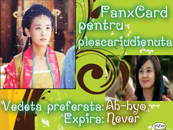 FanxCard pt ploscariudienuta