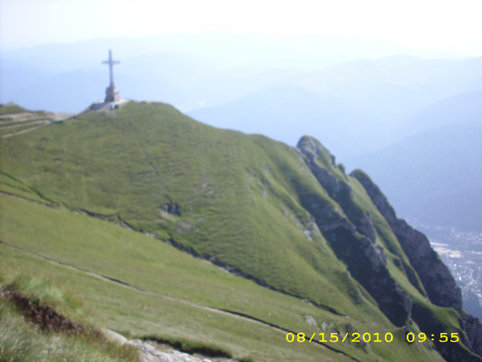 platoul Bucegi-Crucea Caraiman - Continuarea