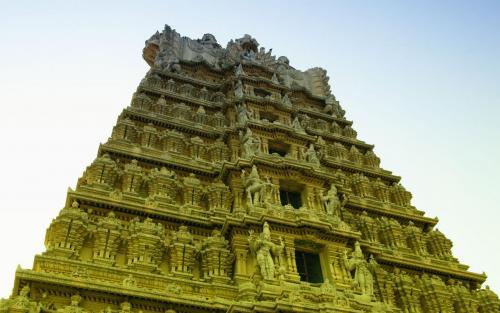 Poze Vacante India Templul Chamundeswari Melkote - Temple ale zeilor hindusi