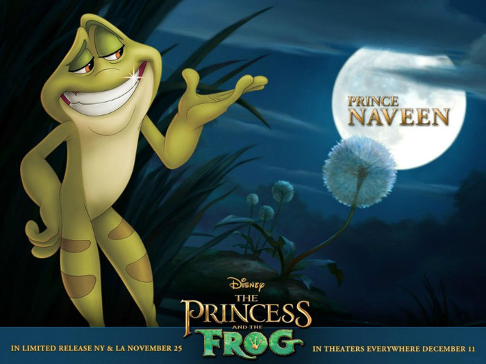 Disney-Wallpaper-the_princess_and_the_frog_prince_naveen - Printesa si broscoiul