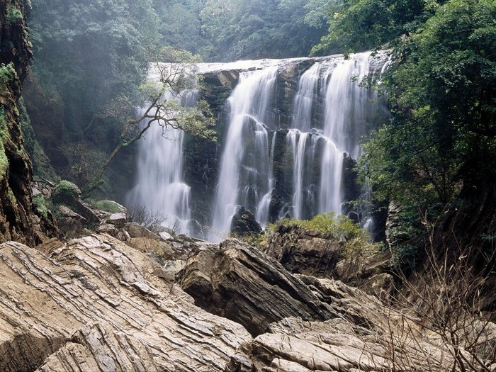 Satoddi Falls, Yellapur. Karnataka, India - xxINDIAxx