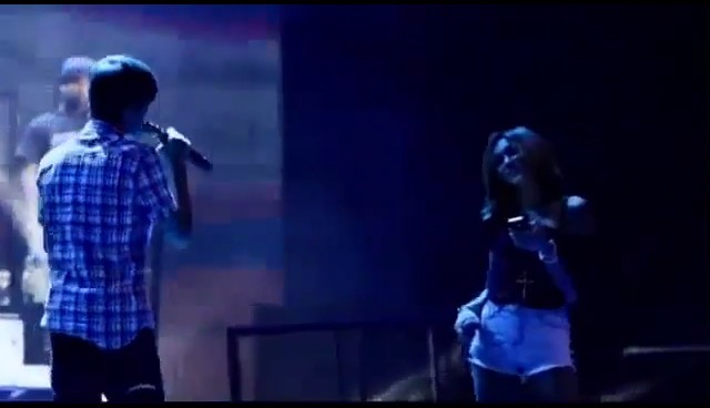 bscap0277 - Miley Cyrus si Justin Bieber Behind The scenes