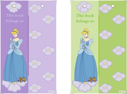 Disney-Bookmark-Cinderella1 - semne de carte cu printese