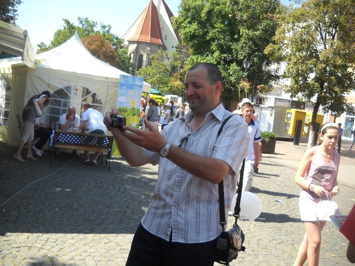 Jurnalistul MARIUS CHIUZAN - TARGUL CETATII BISTRITA