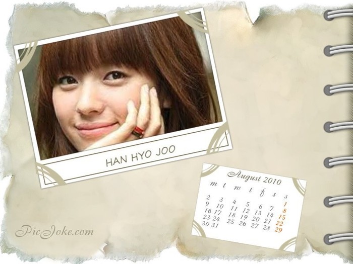 AUGUST - Lunile Anului cu Han Hyo Joo