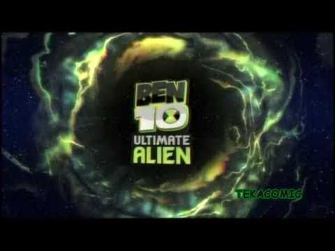 Logo_de_ben_10_ultimate_alien_sobre_un_tornado - Ben 10 Alien Swarm
