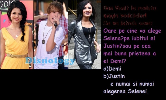 Justin-Bieber-Selena-Gomez-Demi-Lovato - revistamagiavedetelor3
