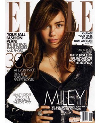 miley-cyrus-elle-magazine-cover - Photoshoot Miley Cyrus