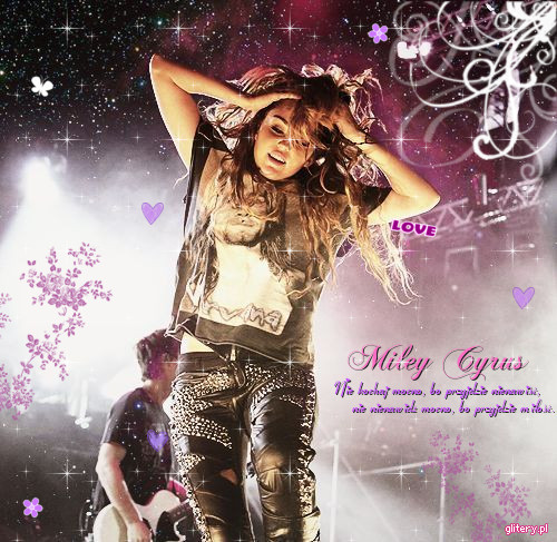 Glittery Of Miley (2)