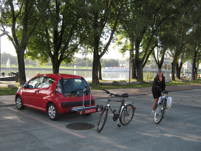 Linz -Grein cu bicicleta - Regensburg-straubing-passau-linz-Grein-Melk-Tuln-Wiena