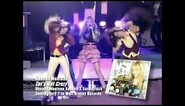 bscap0300 - Hannah Montana Lets Get Crazy Official Video