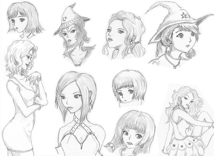 Desene Creion Anime Girls Mic Desene De Colorat Alice123