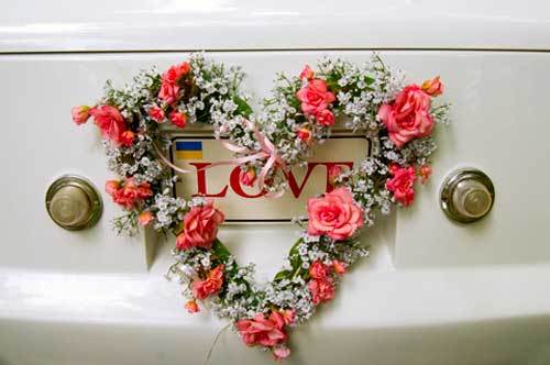 Wedding Car Decorations and Accessories - decoratiuni masini