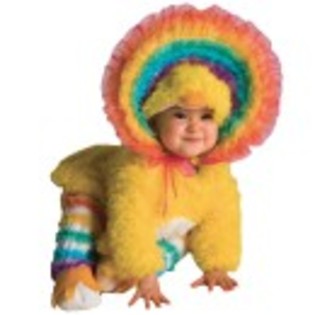 papagal - poze cu bebelusi in diferite costume