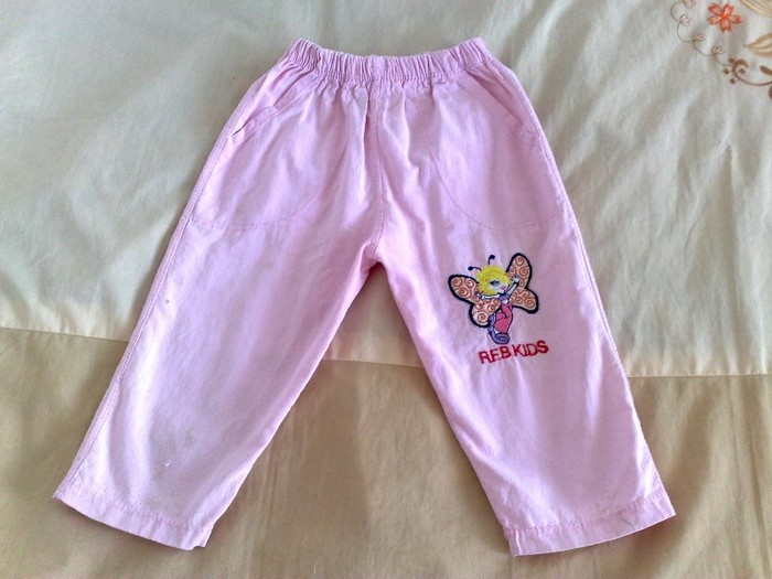 pantalon  trei sferturi 5 lei, 4-5 ani