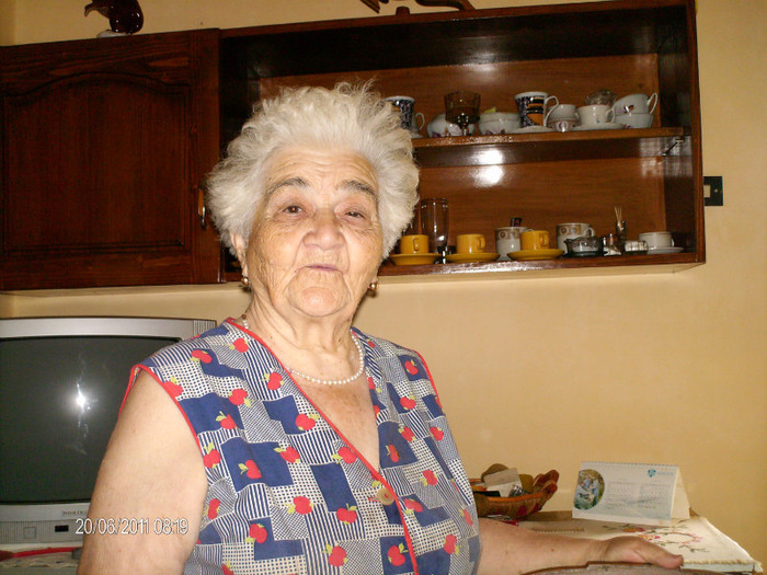 Paulina, mama lui Maria, la cei 86 de ani