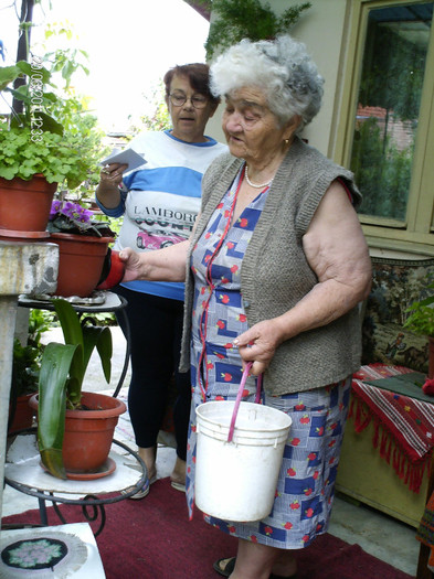 se uda florile, zilnic - in vizita la gradina lui Maria