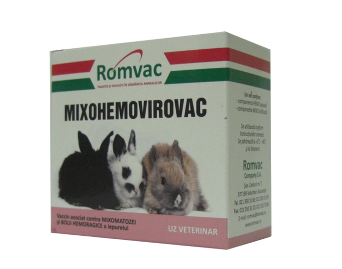 Mixohemovirovac - MEDICAMENTELE SI FURAJELE  URECHIATILOR