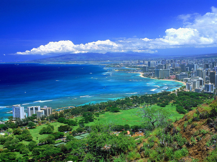 view_from_diamond_head_oahu_hawaii1 - Hawaii