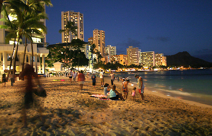 Waikikibeach - Hawaii