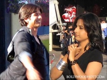 Shahid Kapoor and Vidya Balan
