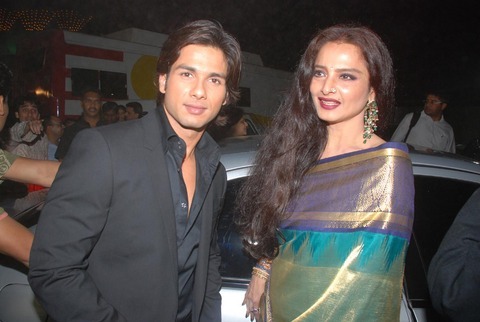 ShahidKapoorRekha1 - Pers din viata lui SHAHID