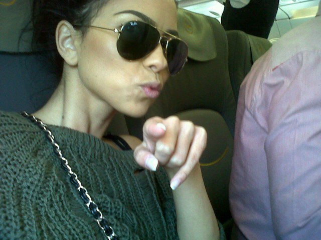 inna-airport - bucharest - Personal photos of Inna