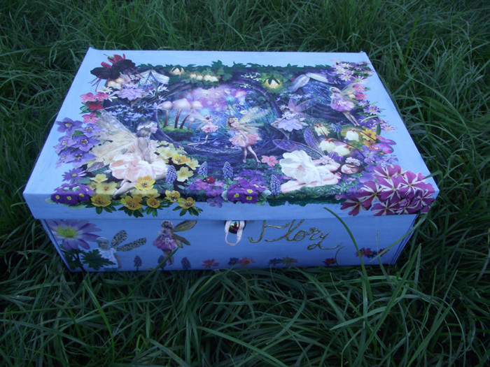 decorata cu decoupage