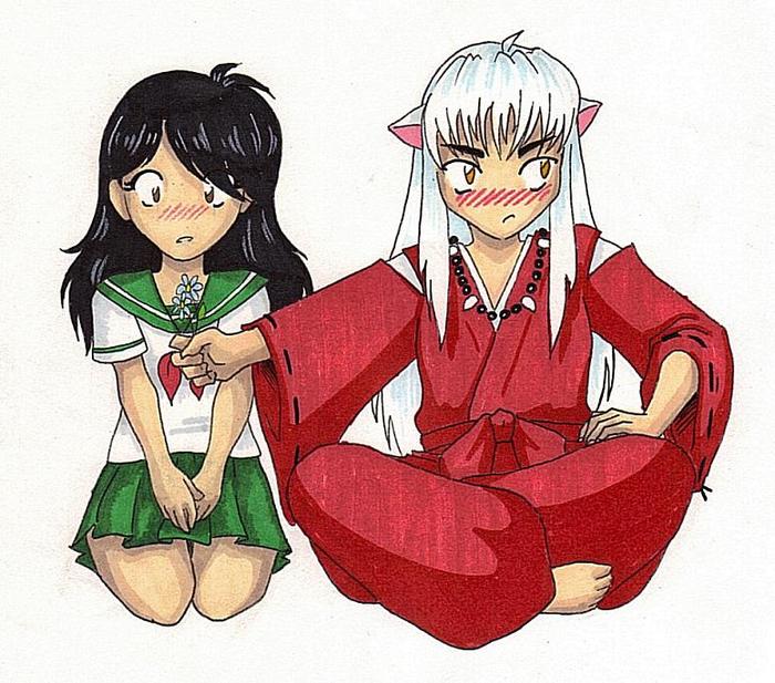 Inu Kag - I - InuYasha love Kagome