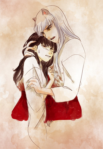 Inu Kag - I - InuYasha love Kagome
